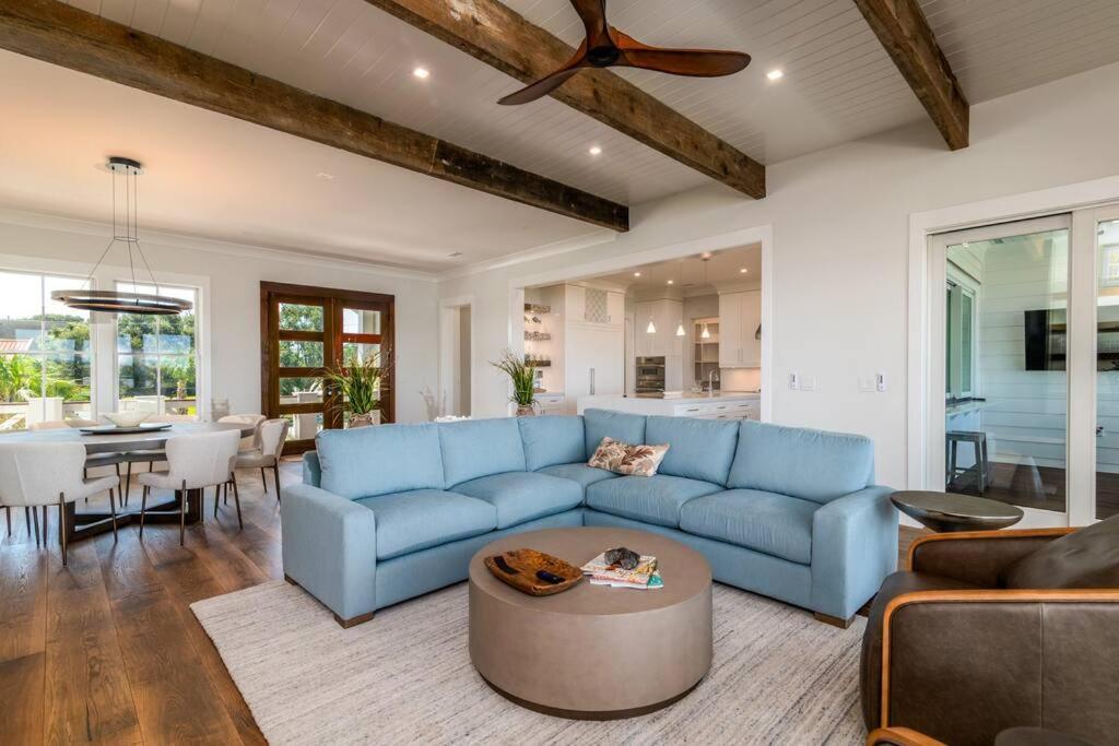 New Waterfront Home With Deep Water Dock Isle of Palms Bagian luar foto